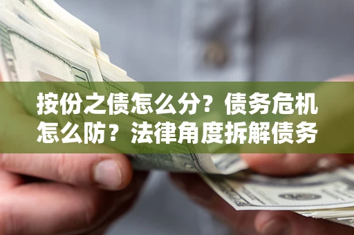 济南按份之债怎么分？债务危机怎么防？法律角度拆解债务分配与风险自保指南