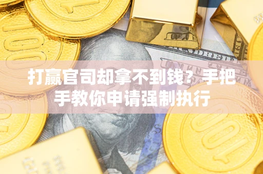 济南打赢官司却拿不到钱？手把手教你申请强制执行